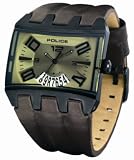 Police Dimension Gents Brown Leather Watch 12079JSB/05A