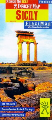 City Travel Guides Discounted   : Sicily Insight Fleximap (Insight Flexi Map)