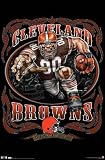 Cleveland Browns (Mascot, Grinding It Out Since 1946) Sports Poster Print - 22x34