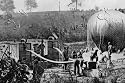 Art Poster, Observation Balloon Intrepid - 27.5 x 18.75