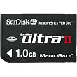 SanDisk 1 GB Ultra II Memory Stick PRO Duo
