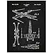 Inked and Screened SP_SYFI_345,396_CH_24_W Sci-Fi and Fantasy Star Wars Vehicles: X-Wing Print, Chalkboard-White Ink, 18