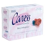 Caress Moisturizing Body Bar, Berry Indulgence - Eight 4.25oz. Bars