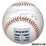 Luis Aparicio Autographed HOF Logo Baseball w/ HOF 84