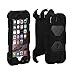 iPhone 6s Case,Best ACEGUARDER(Military Heavy Duty)shockproof rain resistance anti-dirt Silicone Cover with detachable kickstand and screen protector for Apple iPhone 6s 4.7Inch (Black/Black)