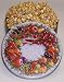 Gourmet Food : Scott's Cakes Gourmet Carmel Popcorn in a Christmas Wreath Tin