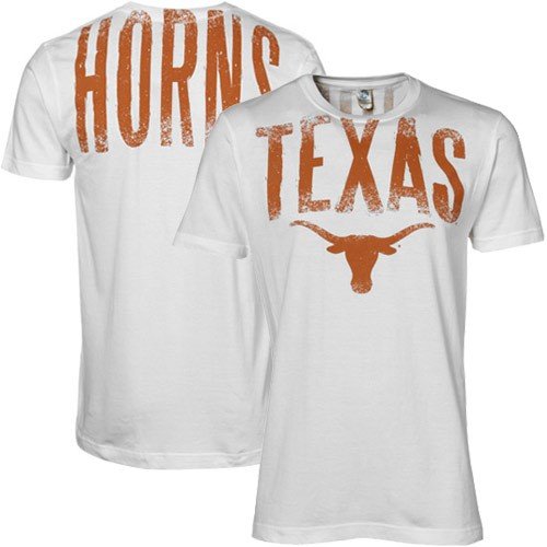NCAA Texas Longhorns White Highway T-Shirt
