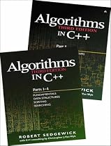 Algorithms in C++: Fundamentals, Data Structures, Sorting, Searching and Graph Algorithms Pts. 1-5