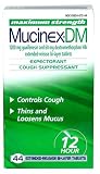 Mucinex Dm Maximum Strength Expectorant Cough Supressant (44 Bi-layer Tablets)