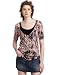 TEXTILE Elizabeth and James Women's Melrose Tee, Rose Python, X-Small
