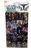 Star Wars The Clone Wars 40 Glow-in the-Dark Stickers (3-Pack)