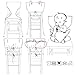 MY LITTLE SEAT Travel High Chair Hudson Stripes - Travel High Chairs For Babies and Toddlers - Safety Tested for Strength & Durability - Modern Design