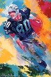 "Steve Largent" Autographed Fine Art Print Poster by LeRoy Neiman at Amazon.com