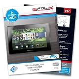 atFoliX Displayschutzfolie für Blackberry Playbook (2 Stück) - FX-Clear: Displayschutz Folie kristallklar! Höchste Qualität - Made in Germany!