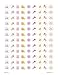 Pink Owl Baby Shower Favor Stickers - 180 Labels