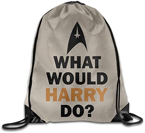 AHOO Funny What Would Harry Do Travelling Bag White