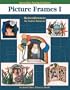 Aanraku Stained Glass Pattern Book Picture Frames Vol. 1.