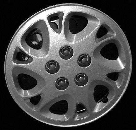 02 SATURN LW1 lw 1 WHEEL COVER HUBCAP HUB CAP 15 INCH  12 SLOT BRIGHT SILVER 15 inch (2002 02) S261210 FWC06019U20