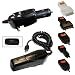 Electronic Metro Triple Charger Bundle for Motorola Phones and iPod