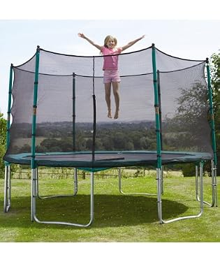 12ft Canberra trampoline with surround