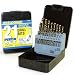 Eazypower 86794 21-Piece 1/16-Inch-3/8-Inch Titanium-Nitride Coated 135-Degree Split Point M2 High Speed Steel Drill Bit Set