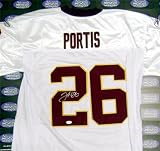 Clinton Portis Autographed/Hand Signed football jersey (Washington Redskins)