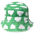Swedish Kids Unisex Moln Cloud Green/White Hat