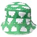 Swedish Kids Unisex Moln Cloud Green/White Hat