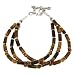 Handmade Tiger Eye & Silver Multi-strand Bracelet