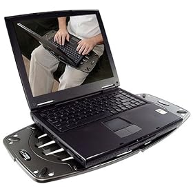 Laptop Desk Futura Hi-tech look, more cooling & 5 typing angles