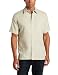 Nautica Men's Solid Short Sleeve Camp Shirt