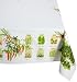 Vera Spice Jar 60 by 84-Inch Oblong / Rectangle Tablecloth, Green
