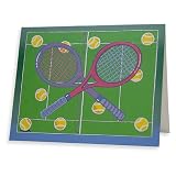 Crossed Racquet Notecards