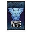 Rock Band (Gargoyle) Flocked Blacklight Video Game Poster Print - 24x36