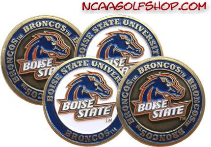 Boise State Broncos Golf Ball Markers