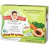 Bella Baby Organic Frozen Baby Food, Mix & Match Flavors (Green Bean, Carrot, Peach), 9-Count, 1.5-Ounce Pouches (Pack of 4)
