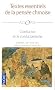 Textes essentiels de la pens�e chinoise : Confucius et le confucianisme