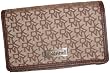 Women's DKNY Signature Logo Wallet T&C Classics Chino/Brown