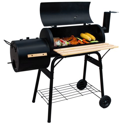 TecTake BBQ Charcoal Barbecue Smoker with heat indicator Mary J. Leeee