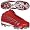 Red/silver