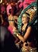 Dancer Amid Crowd of Samba Enthusiasts in Scanty, for Annual Rio Carnival Samba Schoo...