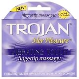 Trojan Her Pleasure Vibrating Touch Fingertip Massager