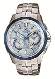 [カシオ]CASIO 腕時計 OCEANUS オシアナス Manta マンタ 世界6局電波対応ソーラーウォッチ タフ・ムーブメント採用 スマートアクセス機能搭載 白蝶貝文字板モデル OCW-S2400P-2AJF メンズ