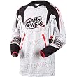 Answer Racing Alpha Air Men's MotoX Motorcycle Jersey - White/Red