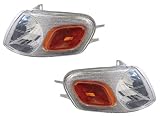 1997-2005 Chevy Venture Corner Light (1998 1999 2000 2001 2002 2003 2004 97 98 99 00 01 02 03 04 05) - One Pair(Both Driver and Passenger Sides) - DOT Certified Corner Light