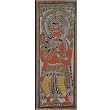 Contemporary Art Madhubani Painting Home Decor Organic Color Paper 11 x 30 inches