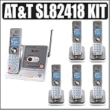 Buy AT&T SL82418 Answering System with a Total of 6 Handsets by AT&T
