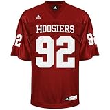 NCAA adidas Indiana Hoosiers #92 Youth Crimson Replica Football Jersey (18/20)