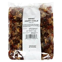 Haribo Gummi Candy, Happy-Cola, 5-Pound Bag