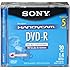 Sony 8cm DVD-R with Hangtab 5 Pack